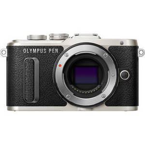 PEN E-PL8 Mirrorless Micro Four Thirds Digital Camera (Body Only, Black)