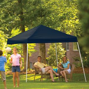 ShelterLogic Pop-Up 10' x 10' Canopy Tent with Black Cover