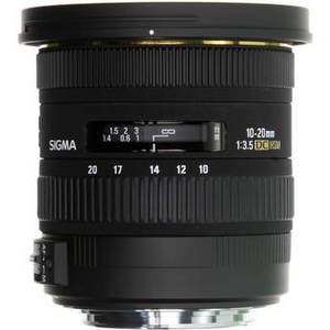 10-20mm f/3.5 EX DC HSM Autofocus Zoom Lens for Sigma