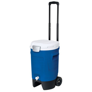 5 Gallon Sport Roller Beverage Cooler Majestic Blue