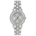 Womens Silhouette Diamond Eco-Drive Watch Gray Dial