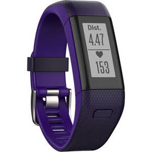 vivosmart HR+ Activity Tracker (Regular, Imperial Purple/Kona Purple)