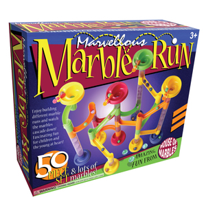 House of Marbles Marvellous Marble Run - 50 Piece Set