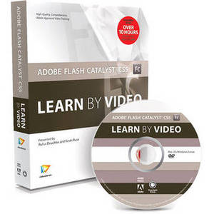 Book & DVD-ROM: Adobe Flash Catalyst CS5: Learn by Video