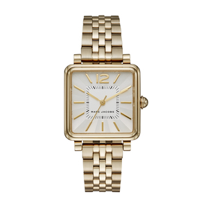 Ladies Vic Gold-Tone Stainless Steel Watch White Dial