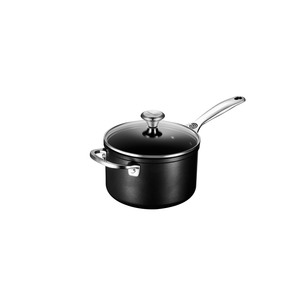 3qt Toughened Nonstick Saucepan w/ Lid