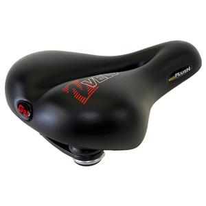 Ventura Plush Gel Elasto Bicycle Saddle