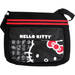 Hello Kitty Canvas Messenger Bag (Black)