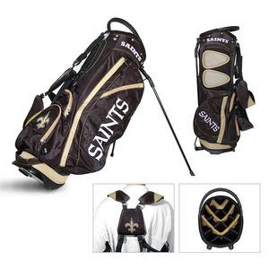 Team Golf New Orleans Saints NFL Fairway Stand Golf Bag