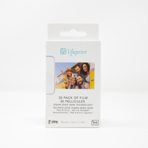 Lifeprint Photo Paper - Sticky Back 30 Pack