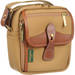 Stowaway Pola Shoulder Bag (Khaki/Tan Leather)