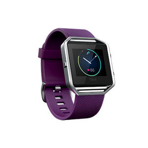 Blaze Smart Fitness Watch Plum/Silver - Large