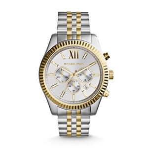 Mens Lexington Two-Tone Chronograph Watch