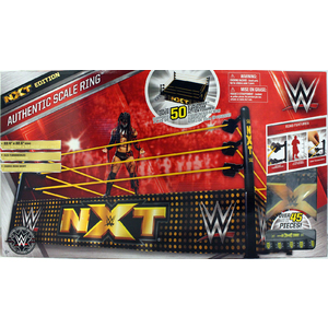 WWE NXT Authentic Scale Ring - Toy Wrestling Action Figure Ring Playset