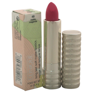 Clinique Long Last Soft Matte Lipstick - # 49 Matte Magenta by for Women - 0.14 oz Lipstick