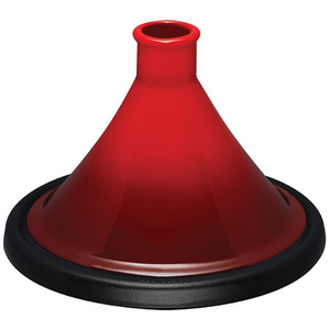 Enameled Cast Iron 5.75 Qt. Moroccan Tagine Cherry