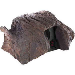 JL8A Jurassic Log 2-Way Outdoor Rock Speaker (Aged)