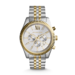 Michael Kors Mens Lexington Silver and Gold-Tone Watch