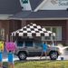 ShelterLogic Pop-Up 12' x 12' Open Top Pro Canopy with Checkered Flag Cover