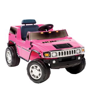 Kid Motorz Hummer H2 One Seater in Pink 6V