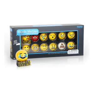 MegaFun USA Moody Marbles Emoji Set - Series 2