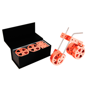 Beyond 123 Playable Metal Car (Model F) Rose Gold