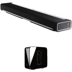 PLAYBAR Wireless Soundbar and SUB Wireless Subwoofer Kit (Black)
