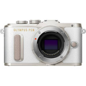 PEN E-PL8 Mirrorless Micro Four Thirds Digital Camera (Body Only, White)
