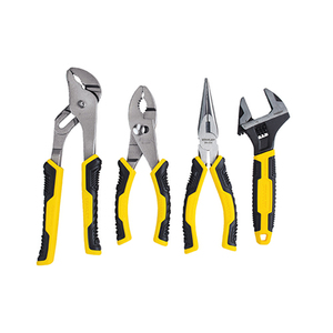 4pc Bi-Material Plier Set
