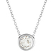 Diamond Bezel Necklace