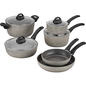 Parma Forged Aluminum 10pc Nonstick Cookware Set