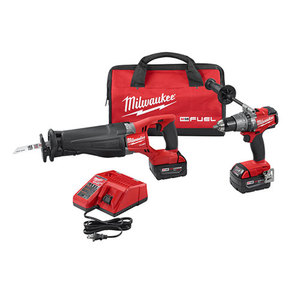 M18 FUEL 2-Tool Combo Kit - 1/2" Hammer Drill/Driver & Sawzall Recip Saw