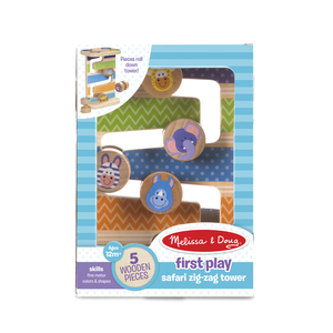 Melissa & Doug Safari Zig-Zag Tower