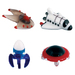 Brainstorm Products Looking Glass Space themed Miniature Figures