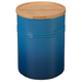 22oz Stoneware Storage Canister w/ Wood Lid Marseille
