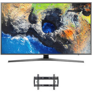 MU7000-Series 65"-Class HDR UHD Smart LED TV and Tilting Wall Mount Kit