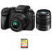 Lumix DMC-G7 Mirrorless Micro Four Thirds Digital Camera with 14-42mm and 45-150mm Lenses Kit (Black)