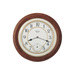 William Round Wood Wall Clock