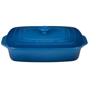 3.5 Qt. Stoneware Covered Rectangular Casserole Marseille