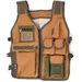 Happy Camper™ Rugged Nylon 7 Pocket Camping Vest with 4 Adjustable Straps