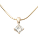 Yellow Gold .25ct Diamond Necklace