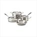 d5 Brushed Stainless 7-Piece Cookware Set