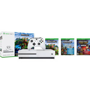 Xbox One S Minecraft Complete Adventure Bundle