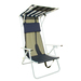 Quik Shade Folding Beach Chair - Striped Navy Blue