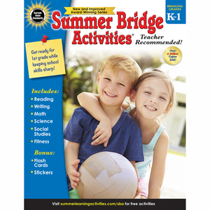 Carson-Dellosa Pub Group Summer Bridge Activities Gr K-1