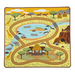 Melissa & Doug Round the Savanna Safari Rug