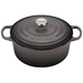 Enameled Cast Iron 5.5 Qt. Round French Oven Oyster