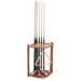 Viper Oak 10 Cue Corner Cue Rack