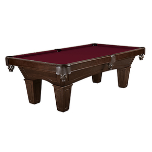 Allenton 8ft Tapered Pool Table Espresso/Merlot