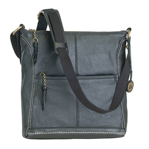 Leather Crossbody Black
